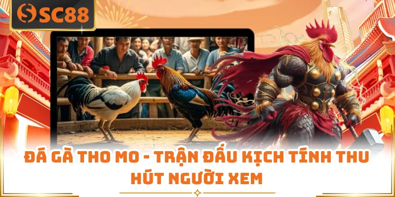 Đá Gà Tho Mo - Trận Đấu Kịch Tính Thu Hút Người Xem